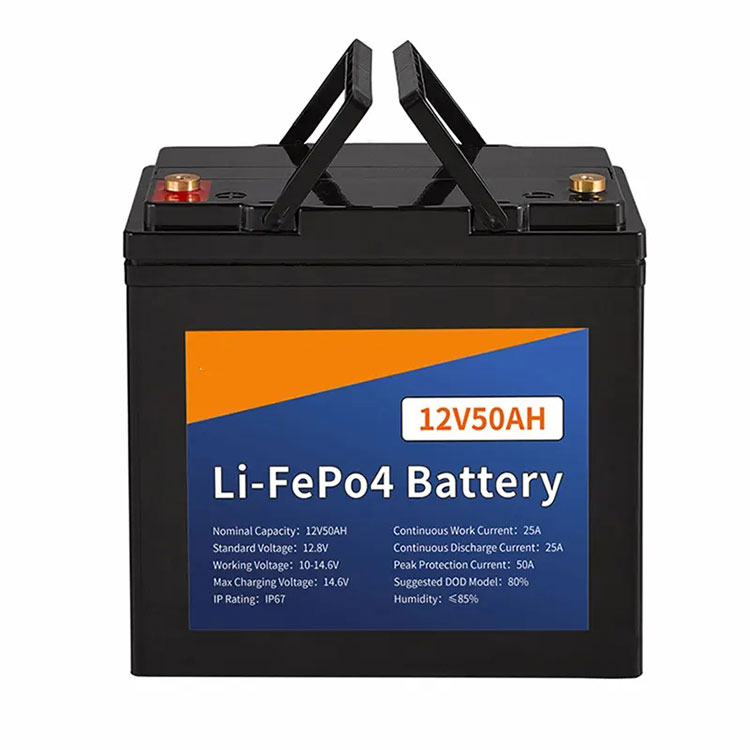 Batterie au lithium de stockage d'énergie 12.8V 100Ah