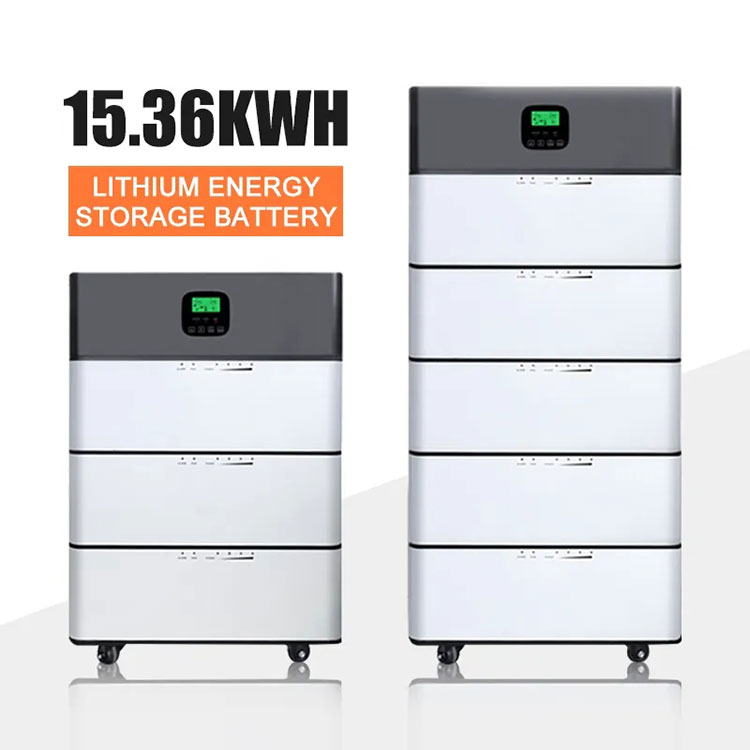 Batterie au lithium empilable de 15,36 kWh